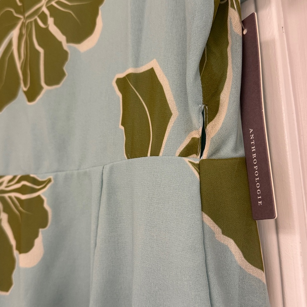 XXSP Hutch Asymmetrical Dress, turquoise, Anthropologie - Picture 6 of 9